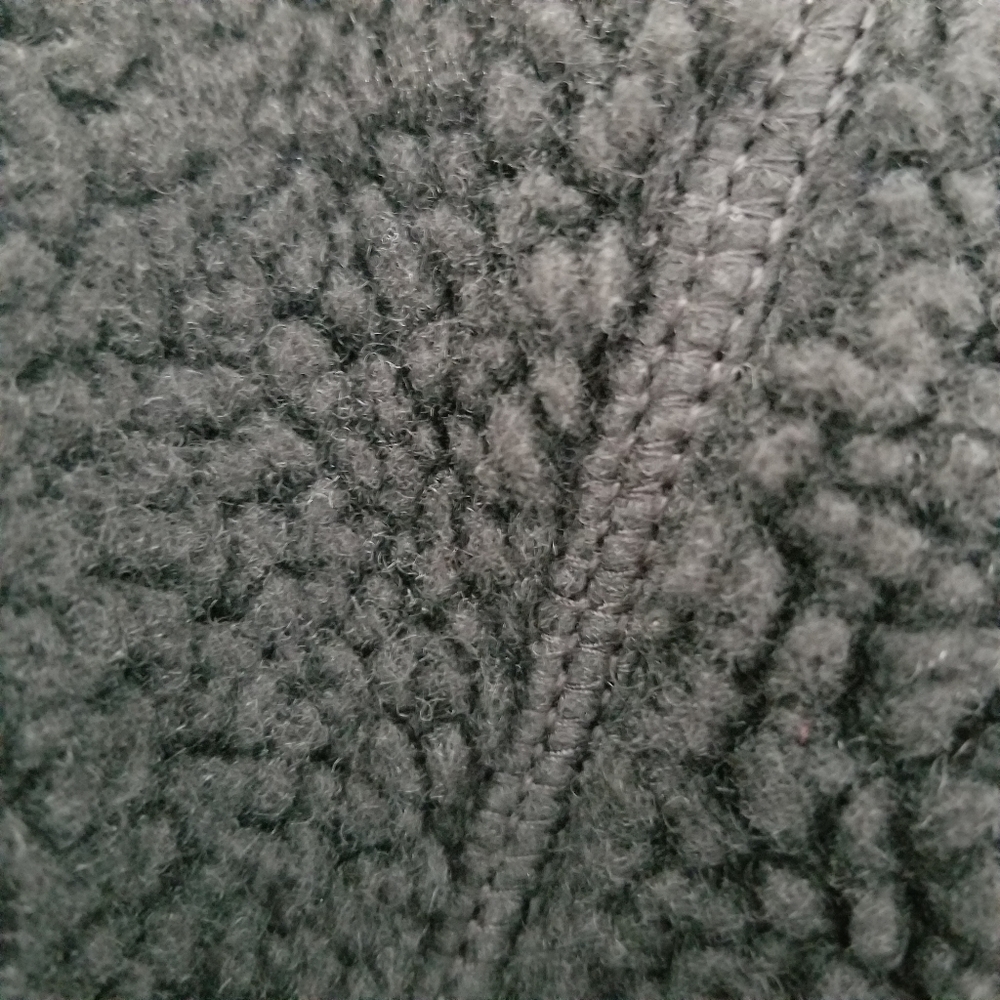 J.CREW Men's Hooded Sherpa Jacket Coat M Black NWT - Picture 7 of 14